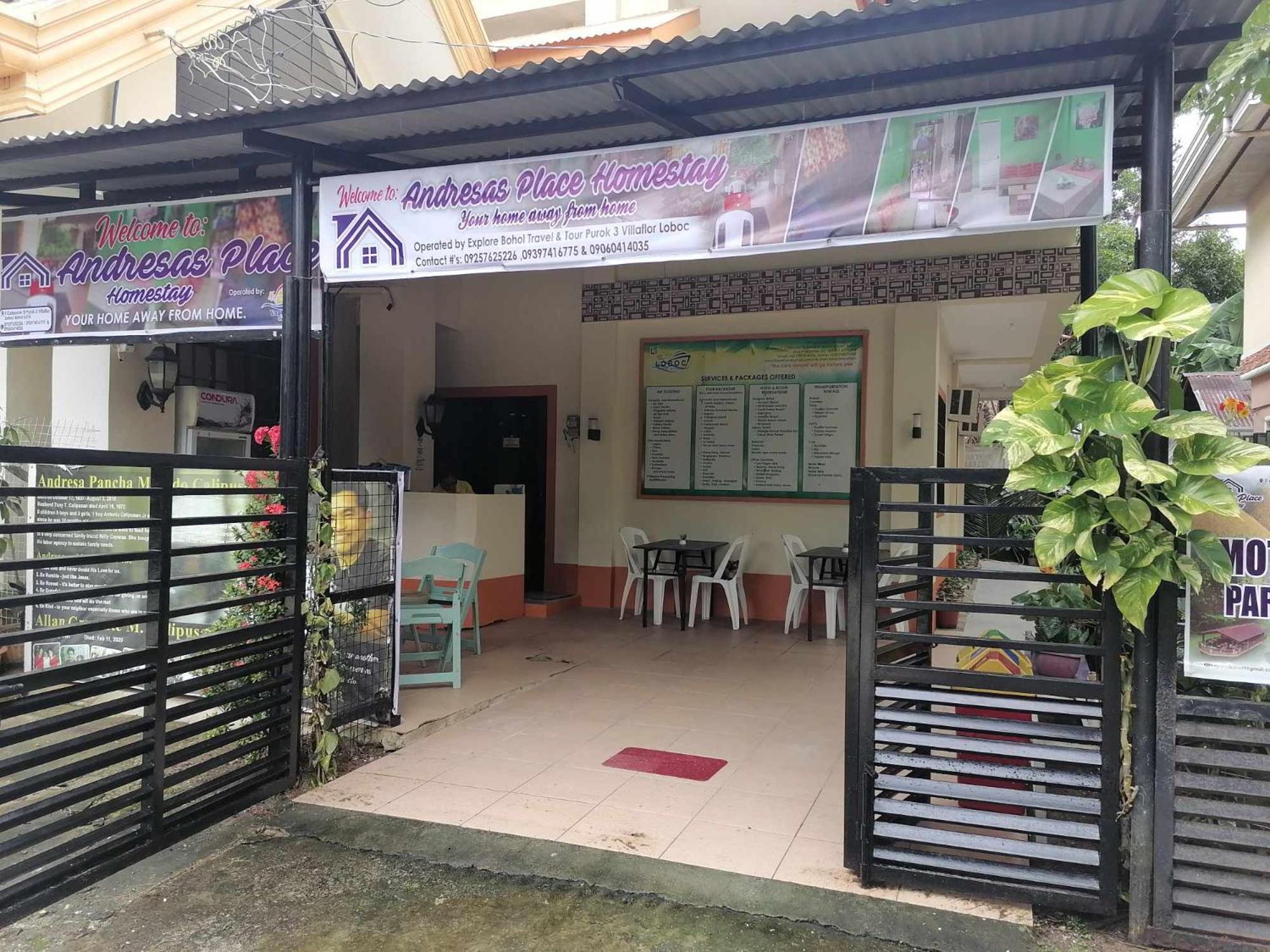 Andresas Homestay Loboc Exterior photo